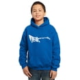 thumbnail image 1 of LA Pop Art Boy's Word Art Hooded Sweatshirt - Master of Puppets, 1 of 2
