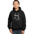 thumbnail image 1 of LA Pop Art Boy's Word Art Hooded Sweatshirt - NINJA, 1 of 2