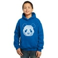 thumbnail image 1 of LA Pop Art Boy's Word Art Hooded Sweatshirt - Panda, 1 of 2
