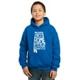 thumbnail image 1 of LA Pop Art Boy's Word Art Hooded Sweatshirt - Sweet Home Alabama, 1 of 2