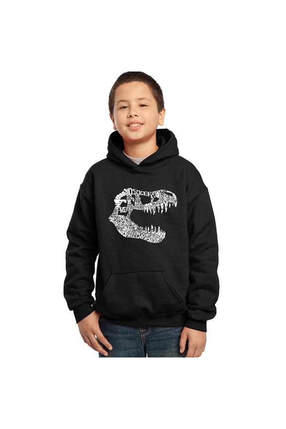 Boy's Word Art Hooded Sweatshirt - TREX