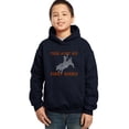 thumbnail image 1 of LA Pop Art Boy's Word Art Hooded Sweatshirt - This Aint My First Rodeo, 1 of 2
