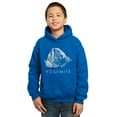 thumbnail image 1 of LA Pop Art Boy's Word Art Hooded Sweatshirt - Yosemite, 1 of 2