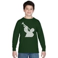 thumbnail image 1 of LA Pop Art Boy's Word Art Long Sleeve - ALL TIME JAZZ SONGS, 1 of 2