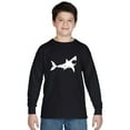 thumbnail image 1 of LA Pop Art Boy's Word Art Long Sleeve - BITE ME, 1 of 2
