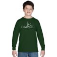 thumbnail image 1 of LA Pop Art Boy's Word Art Long Sleeve - Dancer, 1 of 2