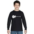 thumbnail image 1 of LA Pop Art Boy's Word Art Long Sleeve - Don't Stop Believin', 1 of 2