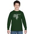 thumbnail image 1 of LA Pop Art Boy's Word Art Long Sleeve - Dove, 1 of 2