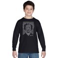 thumbnail image 1 of LA Pop Art Boy's Word Art Long Sleeve - EDGAR ALLEN POE - THE RAVEN, 1 of 2