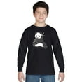 thumbnail image 1 of LA Pop Art Boy's Word Art Long Sleeve - Endangered SPECIES, 1 of 2