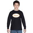 thumbnail image 1 of LA Pop Art Boy's Word Art Long Sleeve - HAWAIIAN ISLAND NAMES & IMAGERY, 1 of 2