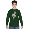 thumbnail image 1 of LA Pop Art Boy's Word Art Long Sleeve - Music Note, 1 of 2
