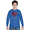 thumbnail image 1 of LA Pop Art Boy's Word Art Long Sleeve - Nurses Rock, 1 of 2