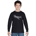 thumbnail image 1 of LA Pop Art Boy's Word Art Long Sleeve - P40, 1 of 2