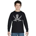 thumbnail image 1 of LA Pop Art Boy's Word Art Long Sleeve - PIRATE CAPTAINS, SHIPS AND IMAGERY, 1 of 2