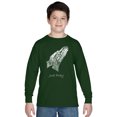 thumbnail image 1 of LA Pop Art Boy's Word Art Long Sleeve - Prayer Hands, 1 of 2