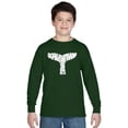 thumbnail image 1 of LA Pop Art Boy's Word Art Long Sleeve - SAVE THE WHALES, 1 of 2