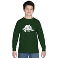 thumbnail image 1 of LA Pop Art Boy's Word Art Long Sleeve - STEGOSAURUS, 1 of 2