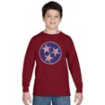 thumbnail image 1 of LA Pop Art Boy's Word Art Long Sleeve - Tennessee Tristar, 1 of 2