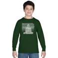 thumbnail image 1 of LA Pop Art Boy's Word Art Long Sleeve - Zen Buddha, 1 of 2