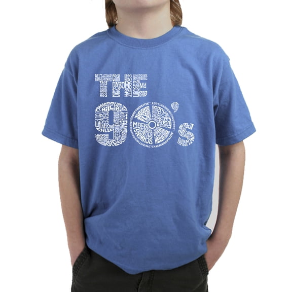 LA Pop Art Boy's Word Art T-shirt - 90S