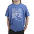 thumbnail image 1 of LA Pop Art Boy's Word Art T-shirt - ABRAHAM LINCOLN - GETTYSBURG ADDRESS, 1 of 2