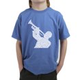 thumbnail image 1 of LA Pop Art Boy's Word Art T-shirt - ALL TIME JAZZ SONGS, 1 of 2
