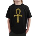 thumbnail image 1 of LA Pop Art Boy's Word Art T-shirt - ANKH, 1 of 2