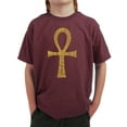 thumbnail image 1 of LA Pop Art Boy's Word Art T-shirt - ANKH, 1 of 2
