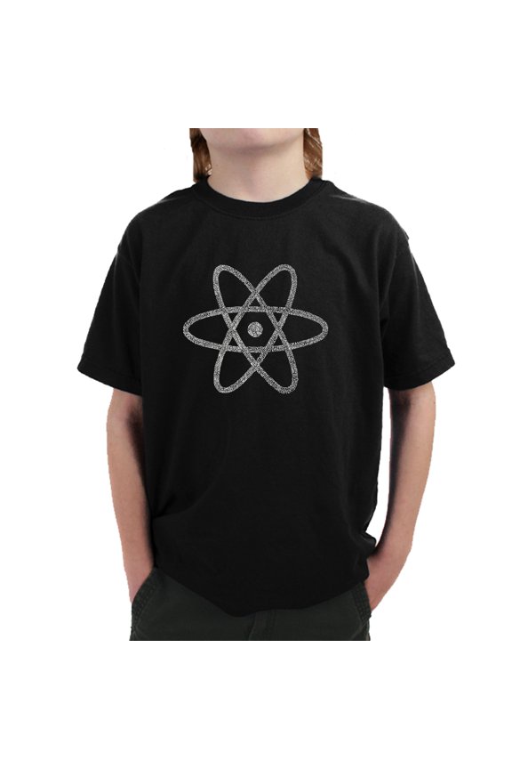 Boy's Word Art T-shirt - ATOM