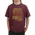 thumbnail image 1 of LA Pop Art Boy's Word Art T-shirt - Az Pics, 1 of 2