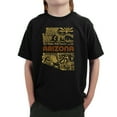 thumbnail image 1 of LA Pop Art Boy's Word Art T-shirt - Az Pics, 1 of 2
