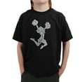 thumbnail image 1 of LA Pop Art Boy's Word Art T-shirt - Cheer, 1 of 2