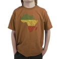 thumbnail image 1 of LA Pop Art Boy's Word Art T-shirt - Countries in Africa, 1 of 2