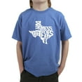 thumbnail image 1 of LA Pop Art Boy's Word Art T-shirt - DONT MESS WITH TEXAS, 1 of 2
