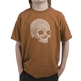 thumbnail image 1 of LA Pop Art Boy's Word Art T-shirt - Dead Inside Skull, 1 of 2