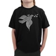 thumbnail image 1 of LA Pop Art Boy's Word Art T-shirt - Dove, 1 of 2