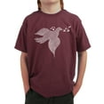 thumbnail image 1 of LA Pop Art Boy's Word Art T-shirt - Dove, 1 of 2