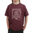 thumbnail image 1 of LA Pop Art Boy's Word Art T-shirt - EDGAR ALLEN POE - THE RAVEN, 1 of 2