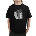thumbnail image 1 of LA Pop Art Boy's Word Art T-shirt - ELEPHANT, 1 of 2