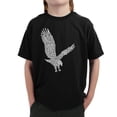 thumbnail image 1 of LA Pop Art Boy's Word Art T-shirt - Eagle, 1 of 2