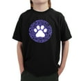 thumbnail image 1 of LA Pop Art Boy's Word Art T-shirt - Gandhi's Quote on Animal Treatment, 1 of 2