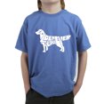 thumbnail image 1 of LA Pop Art Boy's Word Art T-shirt - Golden Retreiver, 1 of 2