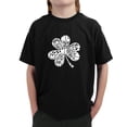 thumbnail image 1 of LA Pop Art Boy's Word Art T-shirt - KISS ME I'M IRISH, 1 of 2