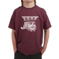 thumbnail image 1 of LA Pop Art Boy's Word Art T-shirt - King of Spades, 1 of 2
