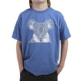 thumbnail image 1 of LA Pop Art Boy's Word Art T-shirt - Koala, 1 of 2