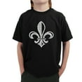 thumbnail image 1 of LA Pop Art Boy's Word Art T-shirt - LYRICS TO WHEN THE SAINTS GO MARCHING IN, 1 of 2