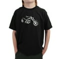 thumbnail image 1 of LA Pop Art Boy's Word Art T-shirt - MOTORCYCLE, 1 of 2