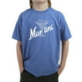 thumbnail image 1 of LA Pop Art Boy's Word Art T-shirt - Martini, 1 of 2