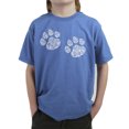 thumbnail image 1 of LA Pop Art Boy's Word Art T-shirt - Meow Cat Prints, 1 of 2